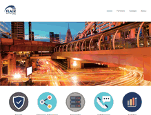 Tablet Screenshot of flairdata.com